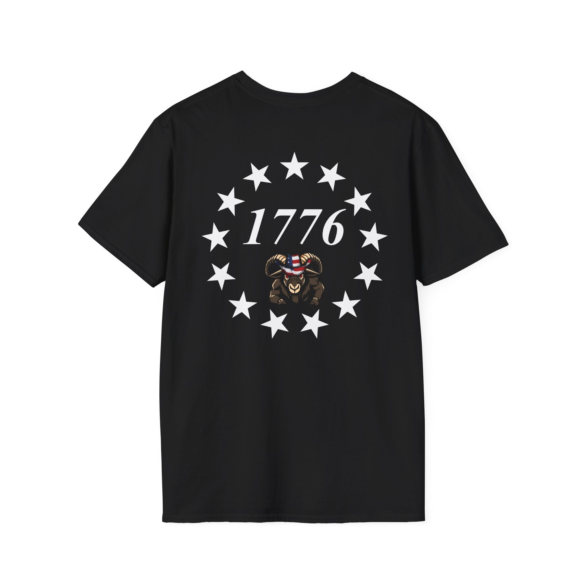 Angry Goat 1776 Patriotic T‑Shirt