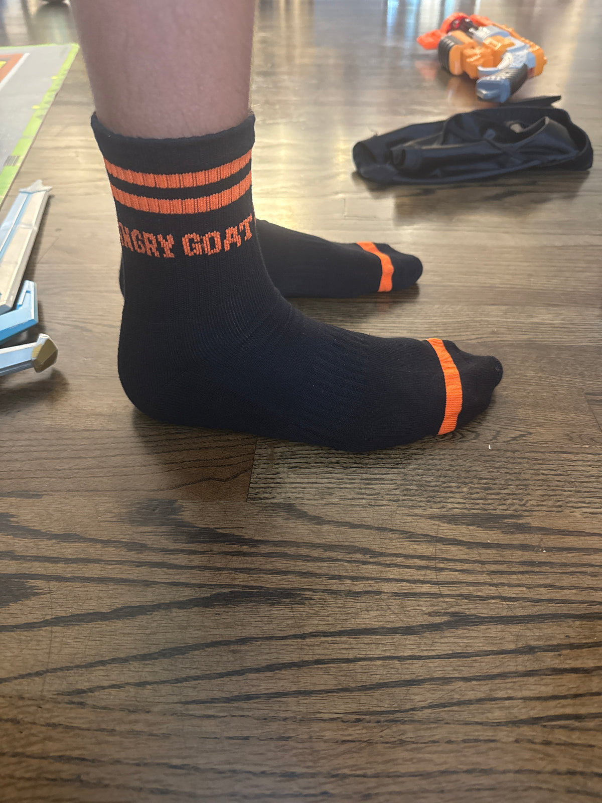 Angry Goat Crew Socks