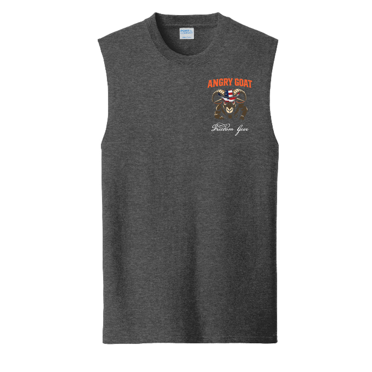 Dark Heather Grey - PC54SL - FRONT